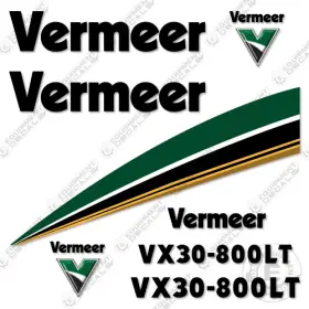 Aftermarket Vx30-800lt Fits Vermeer Vacuum Excavator Decal Kit - 7 Year Outdoor 3m Vinyl Aftermarket Vx30-800lt Fits Vermeer Vacuum Excavator Decal Kit - 7 Year Outdoor 3m Vinyl