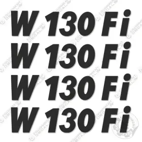 Aftermarket W130fi Fits Wirtgen Number Decals Cold Plainer Aftermarket W130fi Fits Wirtgen Number Decals Cold Plainer