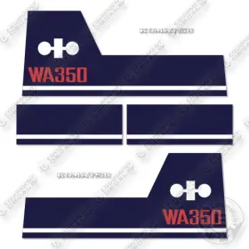 WA350-1 KOMATSU Decal Wheel Loader Kit
