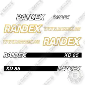 Aftermarket Xd85 Fits Randex Decal Kit Trailer - 7yr Outdoor 3m Vinyl