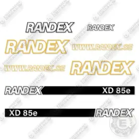 Aftermarket Xd85e Fits Randex Decal Kit Trailer - 7yr Outdoor 3m Vinyl
