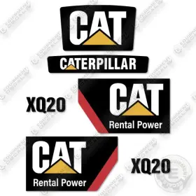 Aftermarket Xq20 Caterpillar Decal Kit Mobile Generator-