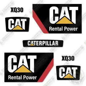 Aftermarket Xq30 Caterpillar Decal Kit Mobile Generator-