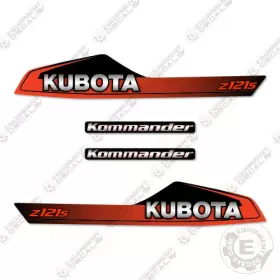 Aftermarket Z121s Fits Kubota Decal Kit Mower - 7 Year Outdoor 3m Vinyl Aftermarket Z121s Fits Kubota Decal Kit Mower - 7 Year Outdoor 3m Vinyl