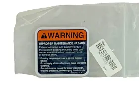 Altec 067040345 6 Pack Improper Maintenance Hazard Placard Decal Old Stock