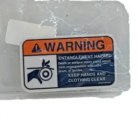 Altec 970077078 4 Pack Entanglement Hazard Placard Decal Old Stock