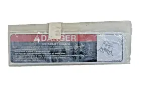 Altec 970087136 Instability Hazard Placard Decal Old Stock