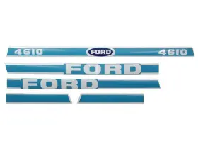 Atlantic 8428 Decal Set To Fit Ford 4610 Tractor Stickers Atlantic 8428 Decal Set To Fit Ford 4610 Tractor Stickers