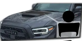Benini Design Studio Aea011 Hood Blackout Decal Graphic Racing Stripes -fits 2016-2022 Toyota Tacoma Trd