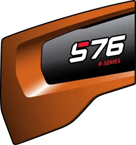Bobcat 7378237 S76 Left Upright Decal