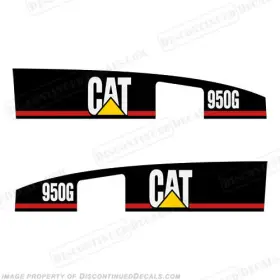 Discontinued Decals E-cat-950g Fits Caterpillar Loader 950g Decal Kit