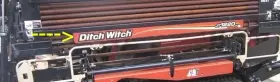 Ditch Witch 273-445 New Oem Pipe Box Stripe Decal Label Jt1220 Mach 1