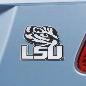 Fanmats B00epdlllk Lsu Tigers 3d Chrome Metal Auto Emblem Car Truck Suv Decal