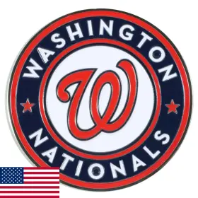 Fanmats B07qv9vsd3 Washington Nationals 3d Color Metal Emblem Diecut Team Logo Auto
