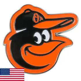 Fanmats B07qy8nq26 Baltimore Orioles 3d Color Metal Auto Emblem Diecut Team Logo