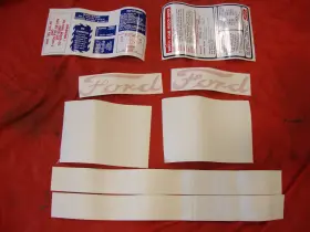 Ford Ctpdkfd6015662d 601 641 651 661 Tractor Diesel Complete Decal Set 1958-1962