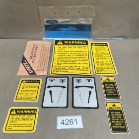 Ford Ebpn-16a901-aa Genuine Factory Decal Replacements