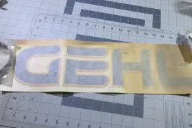Gehl 184306 Sticker 20 Inch Long X 5 Wide Nos Oem In Original Tube