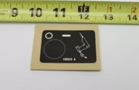 Genie 133518gt / 133518 Oem Platform Control Decal