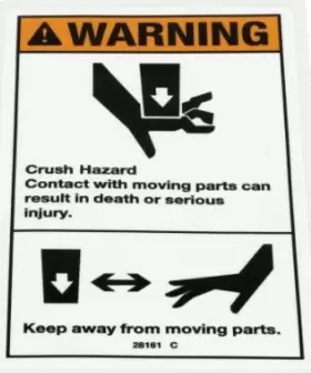 Genie 28161 Oem Z-20/8 Decal Danger General Safety