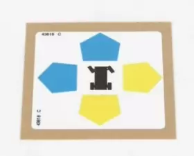 Genie 43618gt 43618 Oem Decal Label - Direction Gs1530 Gs1532 Gs1930 Gs1932