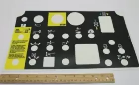 Genie 72093 Oem 72093/72093gt Decal Platform Control Panel Genie 72093 Oem 72093/72093gt Decal Platform Control Panel