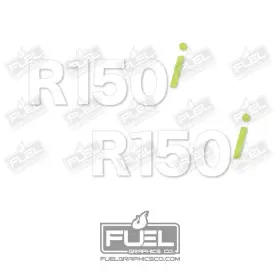 Ingersoll Rand R150i Compressor Premium Vinyl Decal 2 Pack - 7 Inch Wide X 2.8 Tall