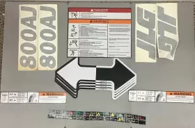 Jlg 1706915 Safety Sticker And Decal Kit For 800aj B448 Jlg 1706915 Safety Sticker And Decal Kit For 800aj B448