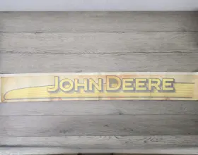 John Deere E98712 45.5 Inch Dealership Vinyl Window Decal Signcraft 2008 Nos Rare John Deere E98712 45.5 Inch Dealership Vinyl Window Decal Signcraft 2008 Nos Rare