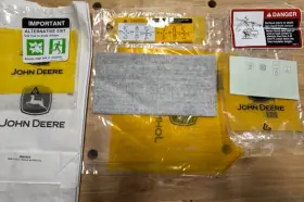 John Deere Yd000010469 Decal Set For Excavator Safety Operation