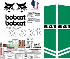 Mdc 642c25 642 Premium Replacement Decal Sticker Kit Fits Bobcat Skid Steer Loader