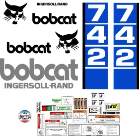 Mdc 742d25 742 D Premium Replacement Decal Sticker Kit Fits Bobcat Skid Steer Loader