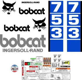 Mdc 753d25 753 D Premium Replacement Decal Sticker Kit Fits Bobcat Skid Steer Loader