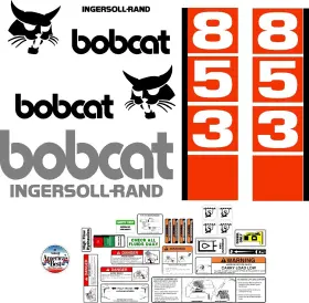 Mdc 853d25 853 D Premium Replacement Decal Sticker Kit Fits Bobcat Skid Steer Loader