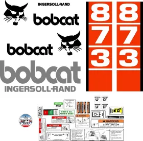 Mdc 873d25 873 D Premium Replacement Decal Sticker Kit Fits Bobcat Skid Steer Loader