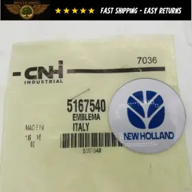 New Holland 5167540 1 Genuine Oem Cnh Case Emblem Decal Sticker In Stock