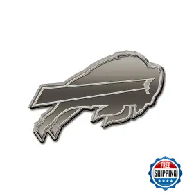Rico Industries B09jv2l3gv Nfl Buffalo Bills Antique Nickel Auto Emblem -