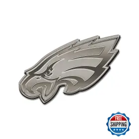 Rico Industries B09jv2lhhh Nfl Philadelphia Eagles Antique Nickel Auto Emblem Car Truck Suv