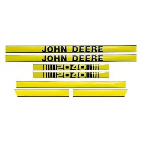 2040 RILEY Deere Hood Decals