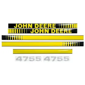 Riley Tractor 4755 John Deere Decals. Hood And Numbers Only. See Details Pictures Riley Tractor 4755 John Deere Decals. Hood And Numbers Only. See Details Pictures