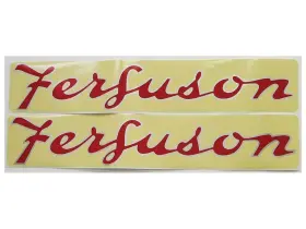 Sparex 196129m1 Decal For Massey Ferguson F40 Tractor - Part Number