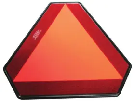 Sparex 2.1520.036.0 High Visibility Slow Moving Vehicle Decal - Plastic Safety Sign Sparex 2.1520.036.0 High Visibility Slow Moving Vehicle Decal - Plastic Safety Sign