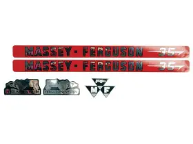 Sparex 3406970m91 Decal For Massey Ferguson 35 Gas Petrol Us Built -