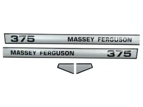Sparex 3900321m92 Decal For Massey Ferguson 375 Tractor - Part Number Sparex 3900321m92 Decal For Massey Ferguson 375 Tractor - Part Number