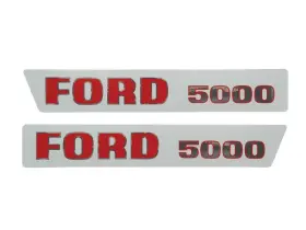 Sparex 81814374 Decal For Ford New Holland 5000 Early Models - C5nn16605ab Sparex 81814374 Decal For Ford New Holland 5000 Early Models - C5nn16605ab