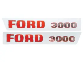 Sparex 81814376 Decal For Ford New Holland 3000 Early Models - C5nn16605z Sparex 81814376 Decal For Ford New Holland 3000 Early Models - C5nn16605z
