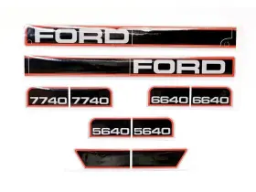 Sparex F1nn16n683ad Decal For Ford New Holland 5640 6640 7740 Tractors - Multiple Part Numbers Sparex F1nn16n683ad Decal For Ford New Holland 5640 6640 7740 Tractors - Multiple Part Numbers