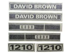 Sparex K920335 Decal For David Brown 1210 Tractor - Fits Multiple Models And Part Numbers