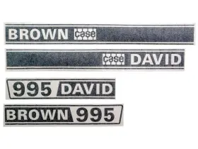 Sparex K947734 Decal For David Brown 995 Tractor - Fits Multiple Models And Part Numbers Sparex K947734 Decal For David Brown 995 Tractor - Fits Multiple Models And Part Numbers