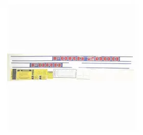 Sparex S.66683 Decal Kit 2000 6875 Gas For Ford